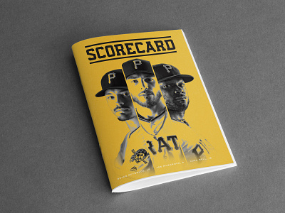 2019 Pittsburgh Pirates Scorecard baseball branding design graphicdesign mlb pirates sports sports branding sports design