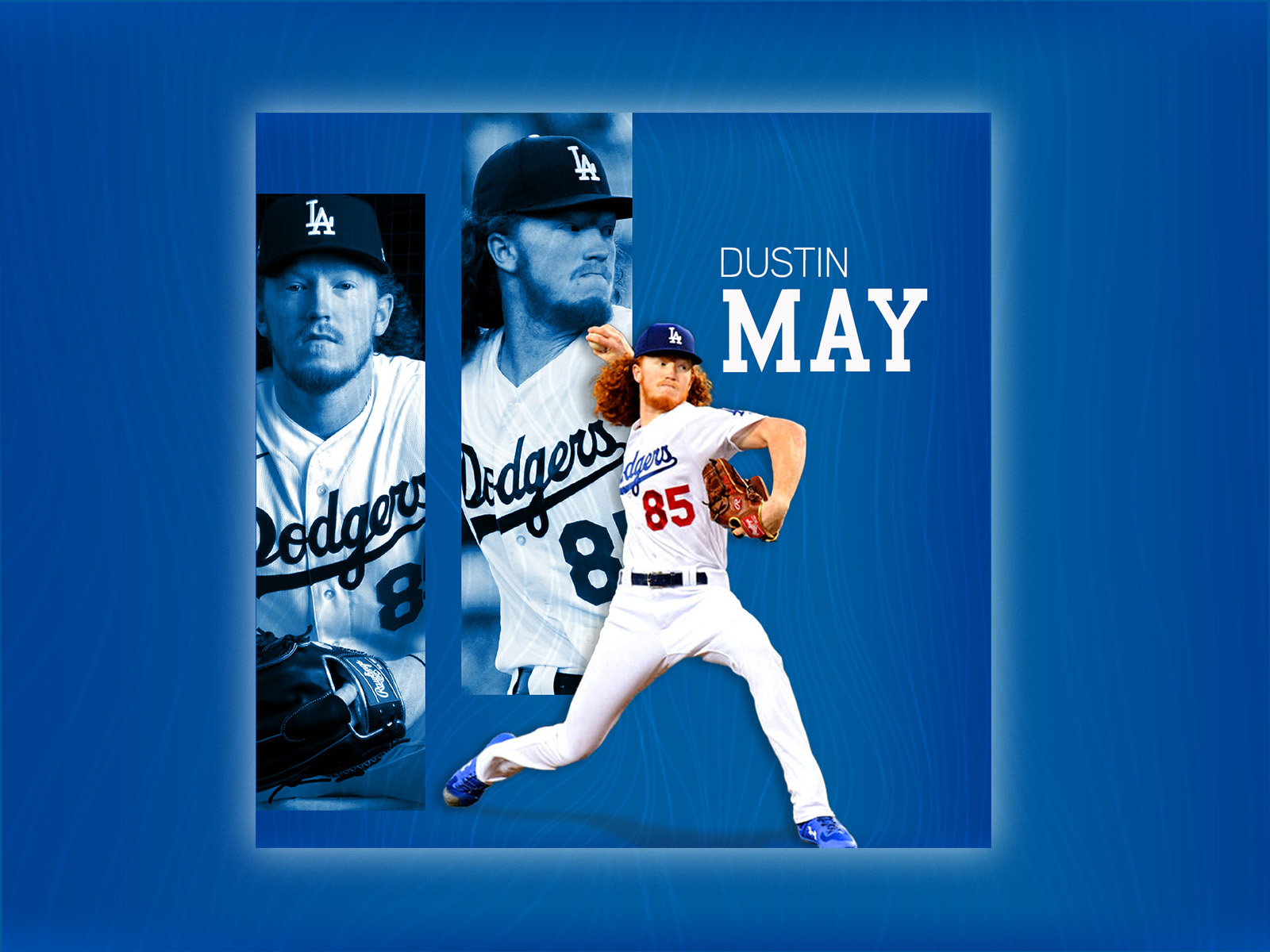 Dustin May  Dodgers by Brianna Gable on Dribbble