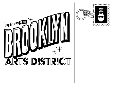 Brooklyn Arts District Postcard