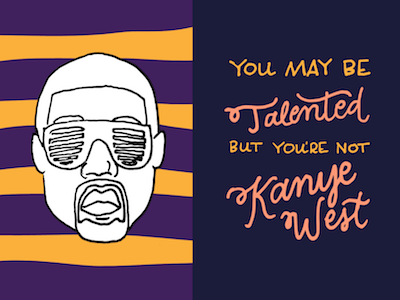 Kanye West vector illustration illustrator kanye kanye west