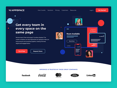 Appspace Homepage Hero Concept