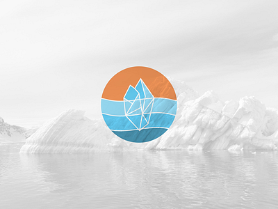 Iceberg Logo branddesign branding logos nature