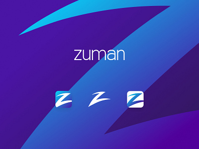 Zuman app app design blue brand brand design branding bright design icon illustrator logo logo design rebrand typography ui ui design vector