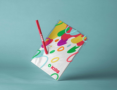 Citizens Church Kids Notebook Mockup blue brand design branding green icon illustration illustrator logo mockup mockups notebook orange purple red vector