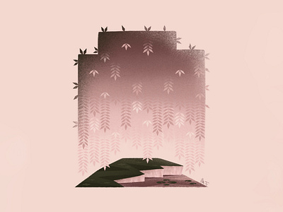 A Little Willow design digitalart digitalartist forest illustraor illustration procreate procreateapp