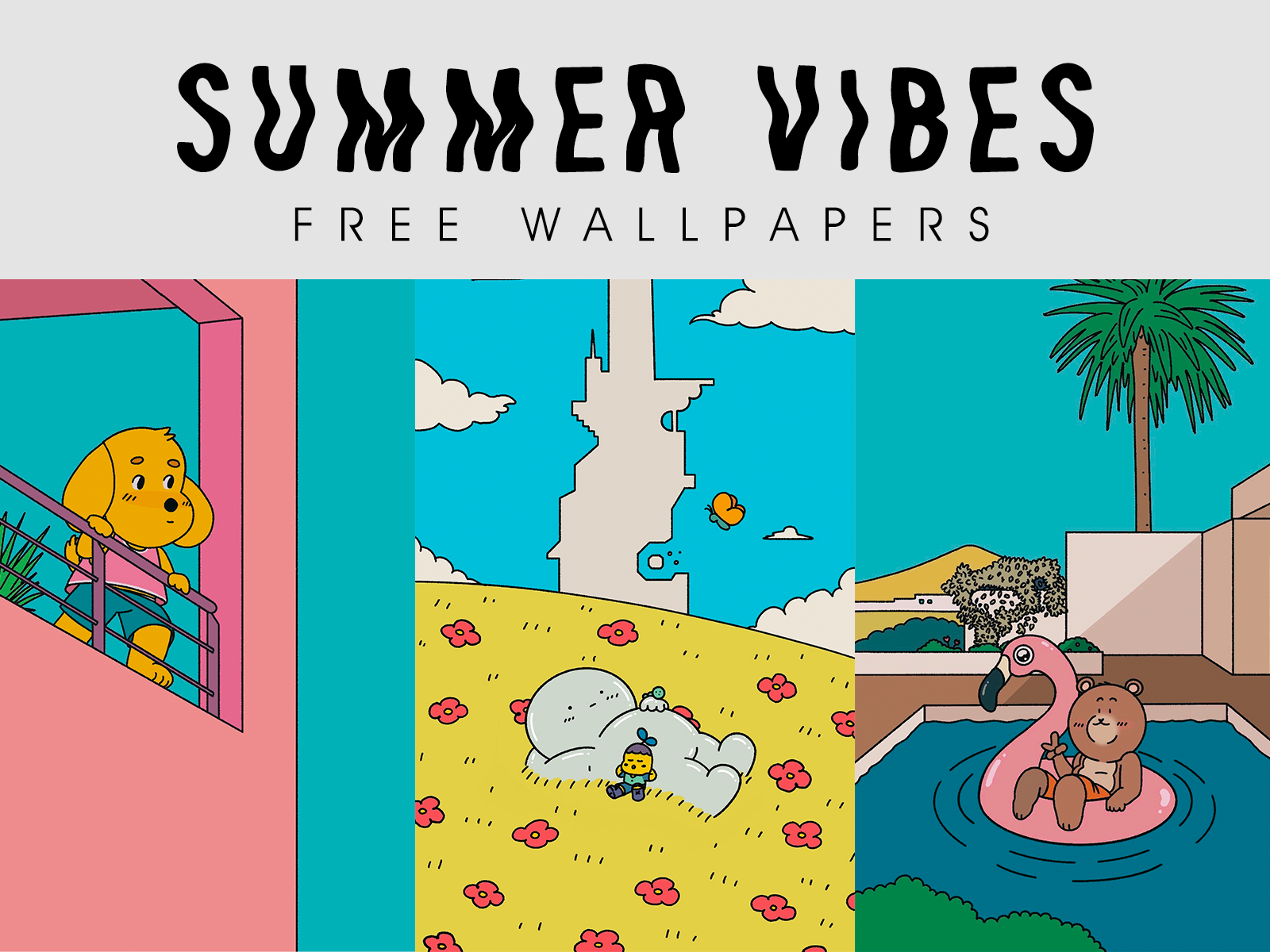 Summer Vibes Free Wallpapers By Yesko On Dribbble
