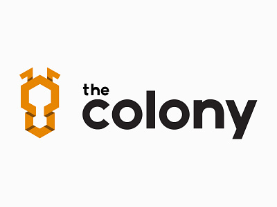 Logo - The Colony brand design identity logo