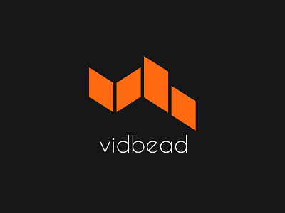 Logo - Vidbead brand identity logo design video app