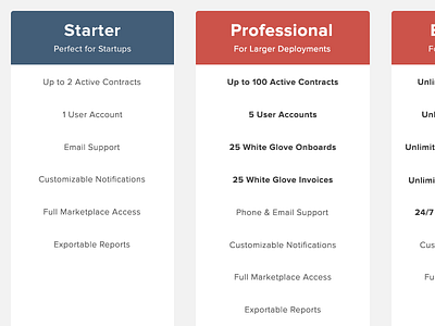 Pricing Page Plan Comparison