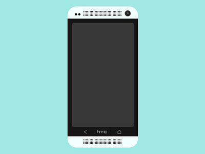 HTC One android download freebie htc htc one mobile mockup sketch sketch app svg template