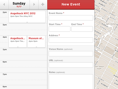 @2x | Add New Event Pane add address event form new