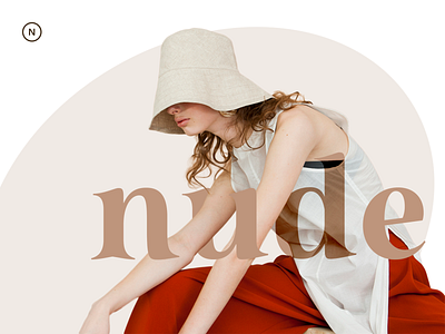Nu Fashion Lookbook branding clothing conceptual fashion graphic design logo marketing minimal vector visual design