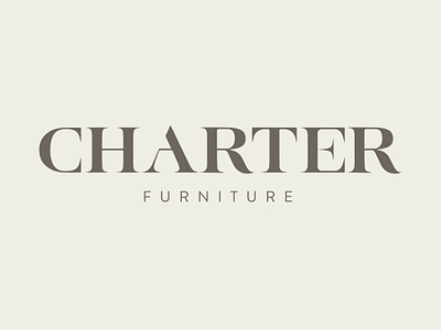 Charter Logo Design design graphic design hospitality logo logo design logotype luxury luxury brand re brand re design typography