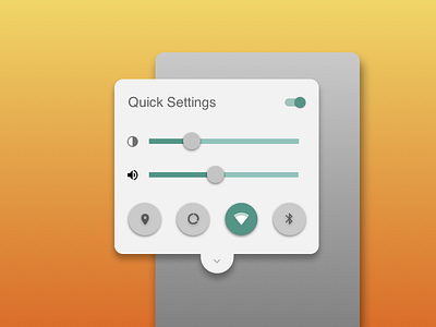 Daily UI #07 Settings daily dailyui settings ui ux