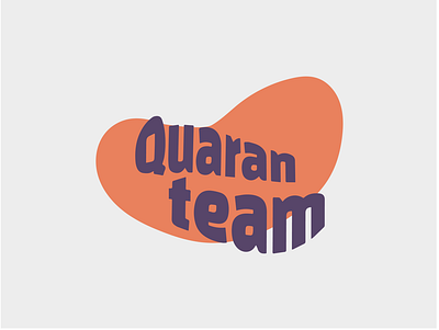 Quaranteam covid 19 custom type design illustrator inthistogether quaranteam quarantine type typedesign typography