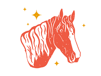 Horse Illustration equestrian equestrian art horse illustration horse logo identity illustration illustrator passion project personal project vintage drawing vintage illustration