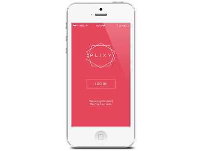 PLIXY iPhone App app app design branding iphone logo