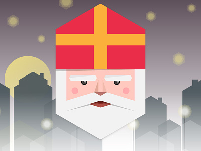 Sinterklaas branding design holidays identity illustration sinterklaas