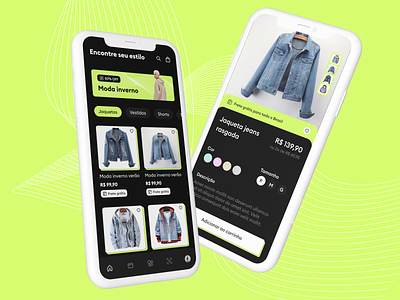 Fashion Ecommerce - Mobile App app brazil design ecommerce fashion shop ui ux