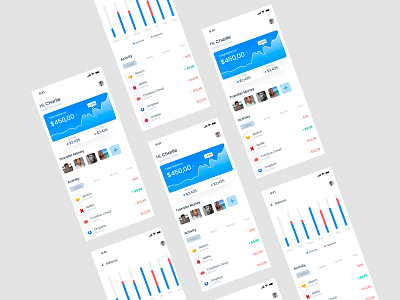 Mobile App - Wallet 2019 trends app blue brazil clean concept dashboard design interaction ui ux wallet wallet app
