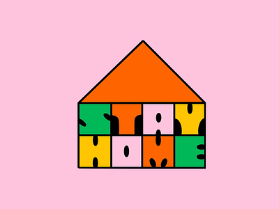 Stay Home (If You Can) coronavirus covid19 doodle handlettering home lettering