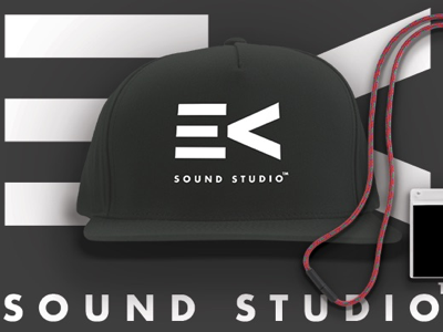 EV Sound Studio Branding brand identity branding graphic design logo