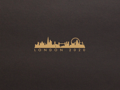 London 2020 branding graphic design logo logo design logo identity