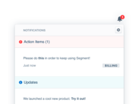Notifications Center