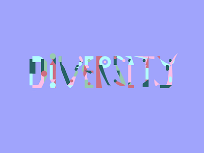 Diversity awareness awareness concept diversity type typography