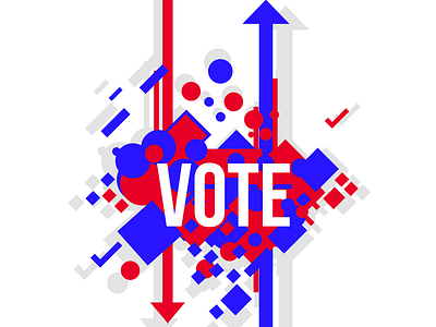 Vote illustration type vote