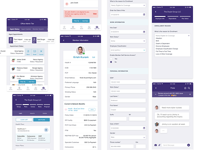 Agent Mobile casestudy design typography ui ux uxresearch visual design