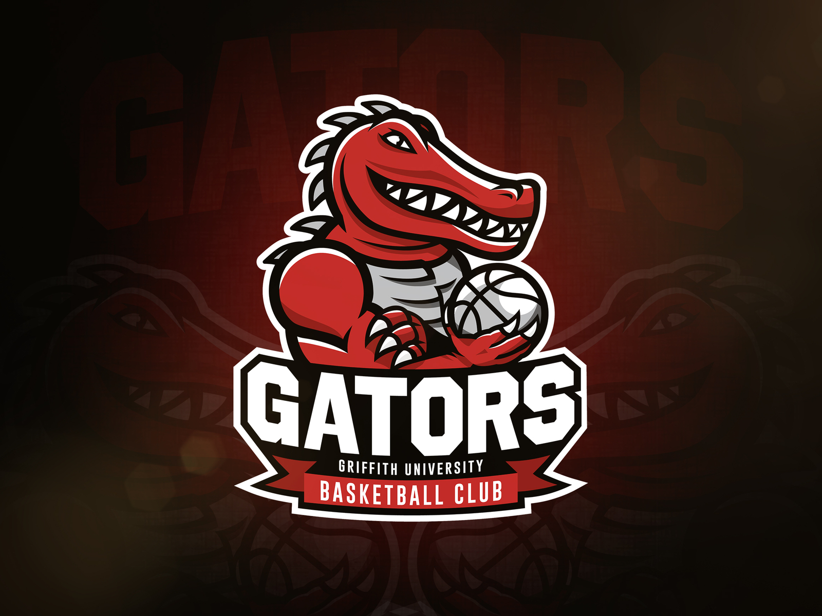 Gators Basketball Logo By Jenna Coles On Dribbble