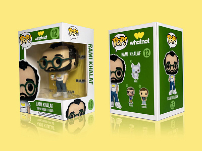 Custom Funko Pop 3d design graphic design illustration