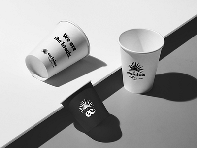 encinitas coffee co cup design coffee brand business logo coffee cup design coffee logo design encinitas coffee brand