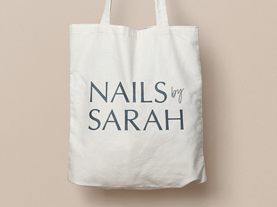 Nails By Sarah Logo Tote