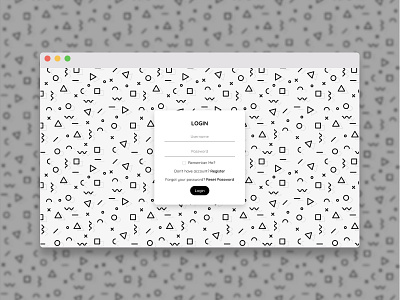 Login Page black black and white bnw crowd login page ui user interface web website white