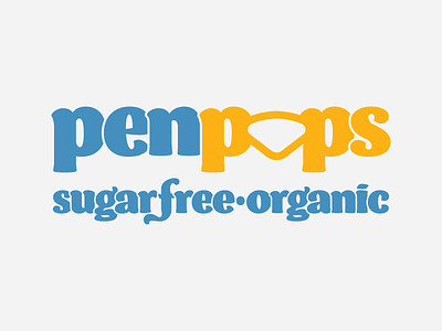 PenPops Cereal Brand Logotype beak branding branding and identity cereal cereals logotype logotype design mascot packaging penguins typography vector