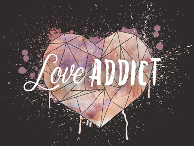 Love Addict addict church heart love paint youth