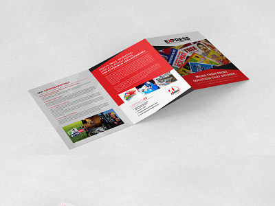 Express capabilities through a designed tri-folded brochure brochure design business branding graphic desgn trifold brochure trifold brochure design
