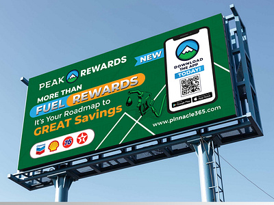 Exclusive Billboard Design for a Rewards Program