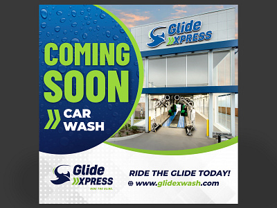 CAR WASH AD DESIGN IDEA car wash ad design idea car wash coming soon graphic design