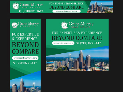 Display Ad Banner for Real Estate Firm branding graphic design