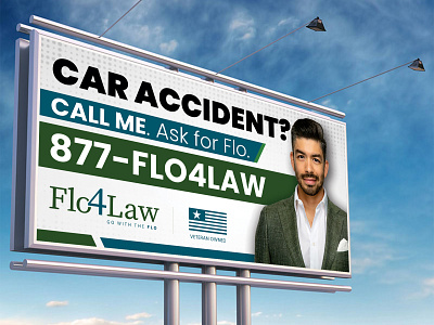 Law Firm Billboard Sign Banner branding graphic design