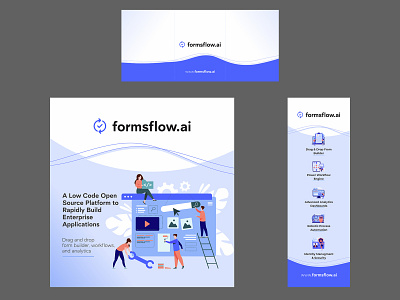 Banner Design of Code Platform branding graphic design