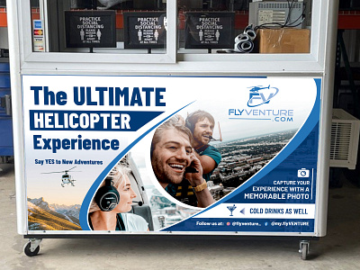 Wrap Design for Helicopter Tour branding graphic design