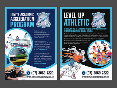 Advertising for School Programs branding graphic design
