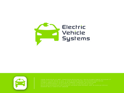 EV Charging Solution Provider Logo branding logo