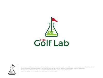 Golf Academy Logo branding logo