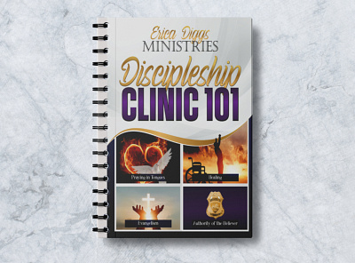 Ministries Workbook Cover Design branding graphic design