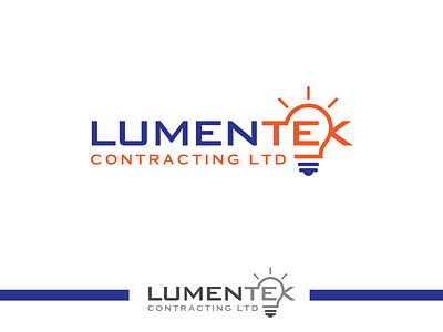 Lighting Contractor Logo branding logo